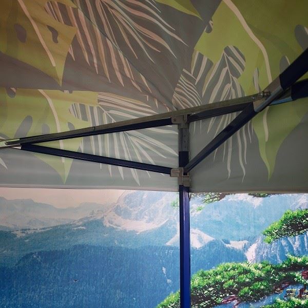 Hexagonal Tent With Adjustable Top Pole factory